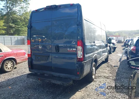 2020 Ram Promaster 3500 Cargo Van High Roof 159 Wb Ext из США, поврежденный, VIN 3C6URVJG9LE108460
